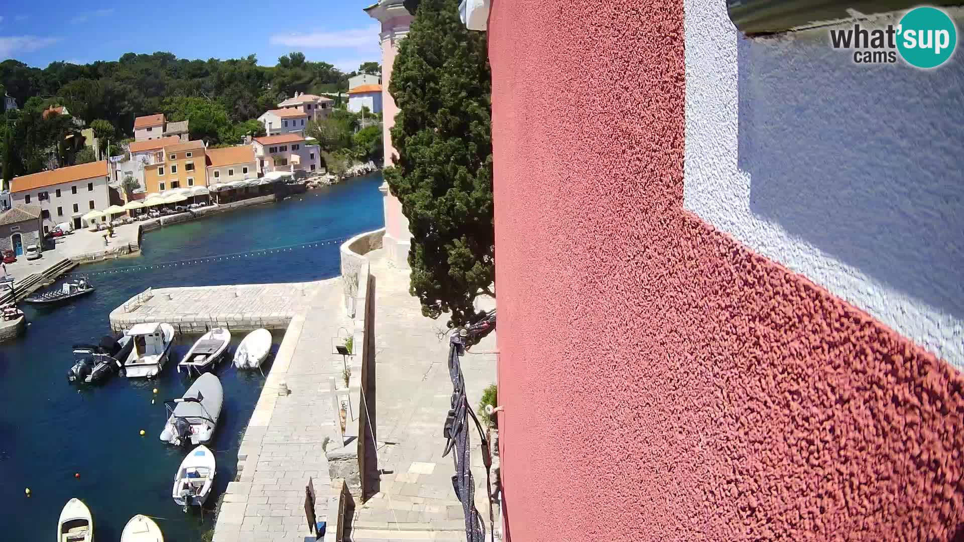 Veli Lošinj camera en vivo – plaza