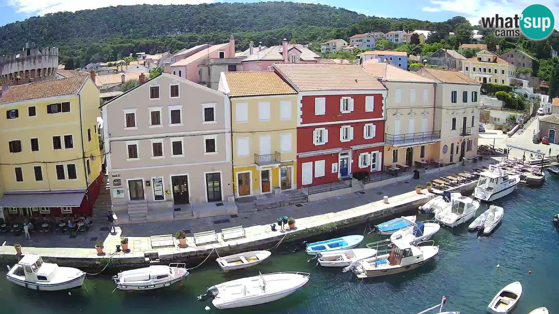 Veli Lošinj spletna kamera – trg