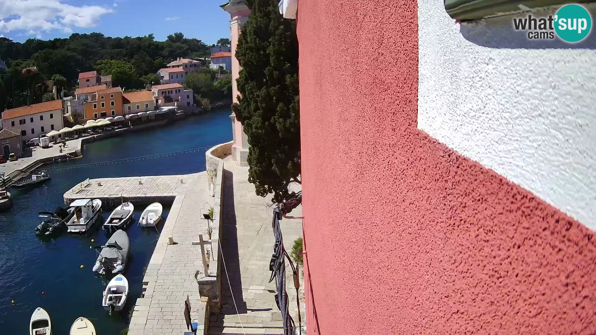 Veli Lošinj camera en vivo – plaza