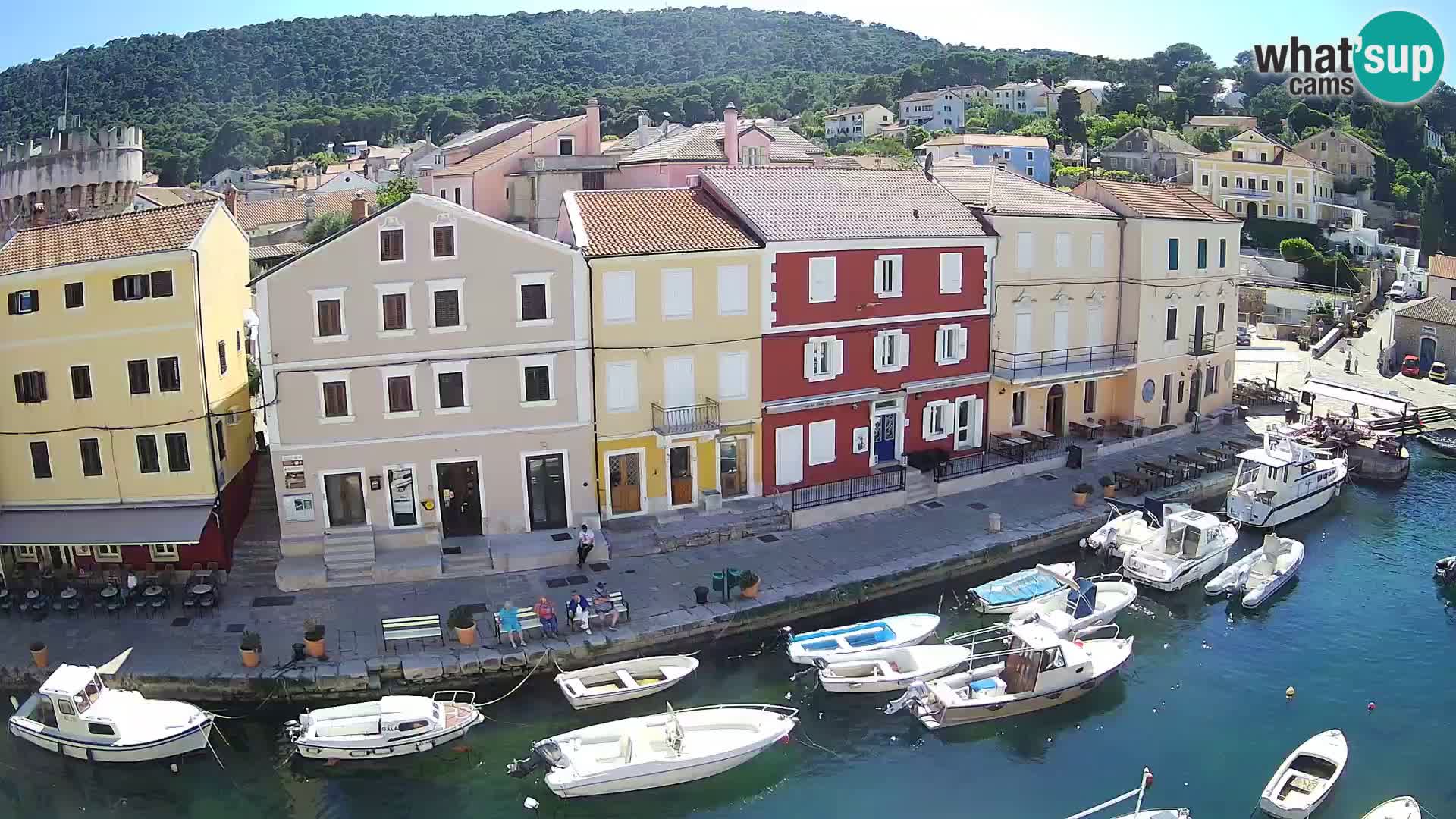 Veli Lošinj camera en vivo – plaza