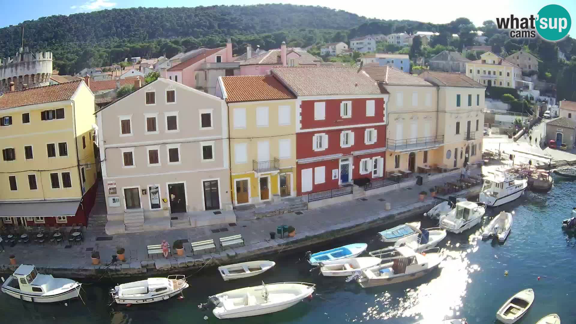 Veli Lošinj camera en vivo – plaza