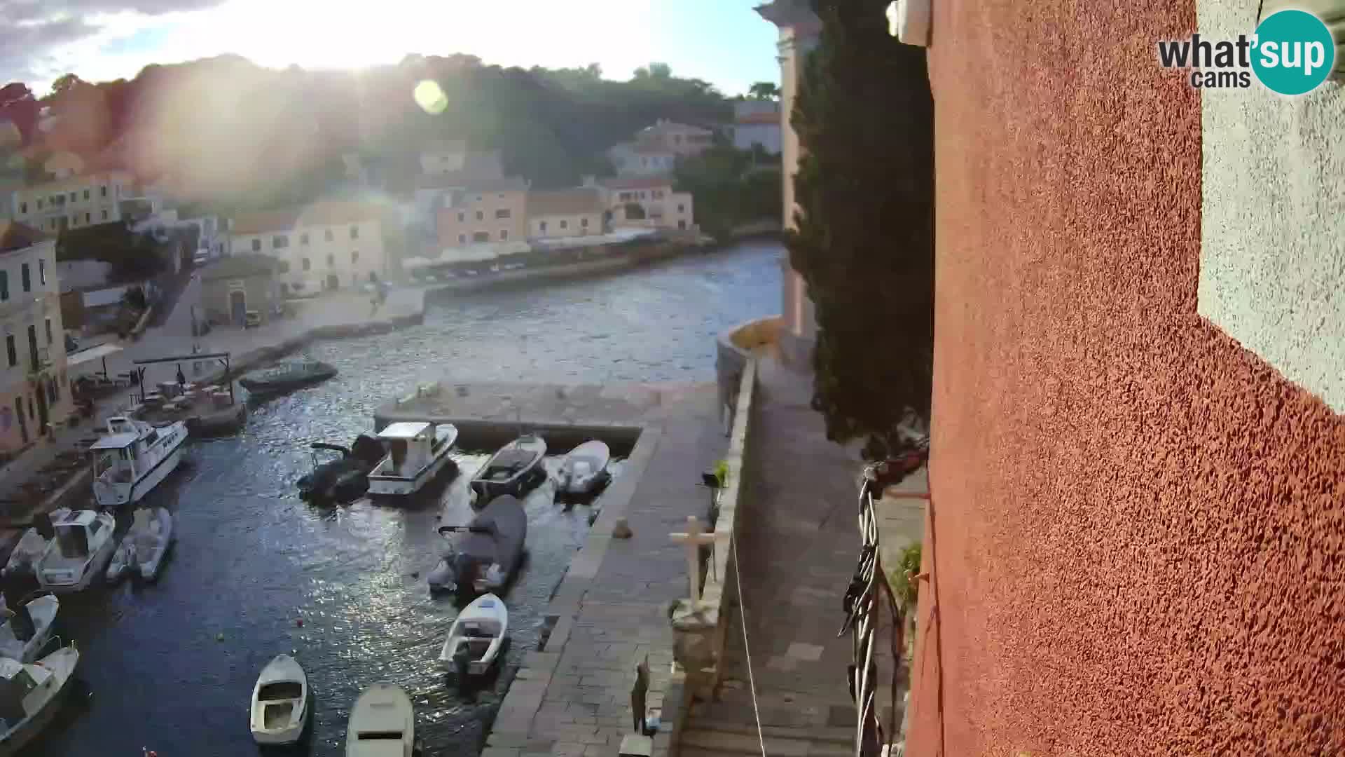 Veli Lošinj camera en vivo – plaza