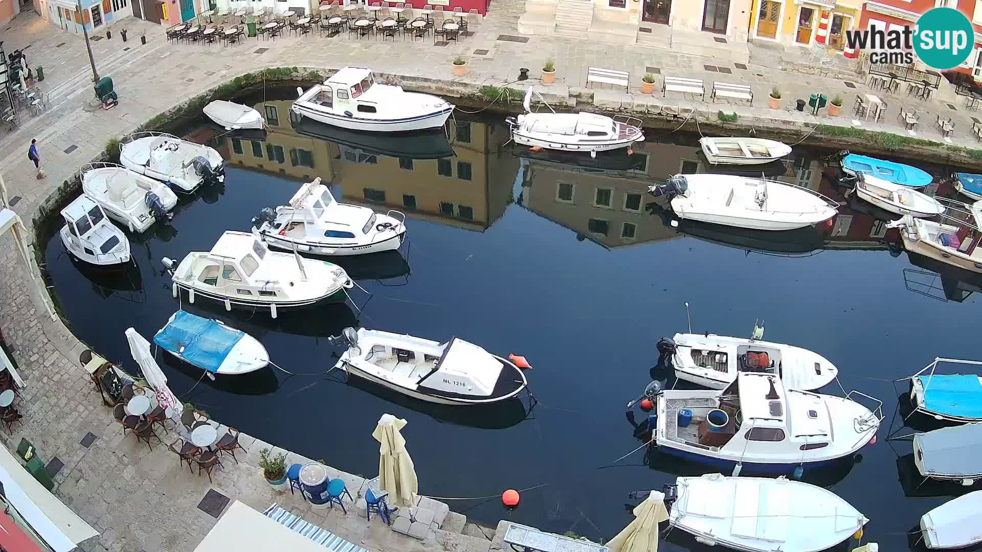 Veli Lošinj spletna kamera – trg
