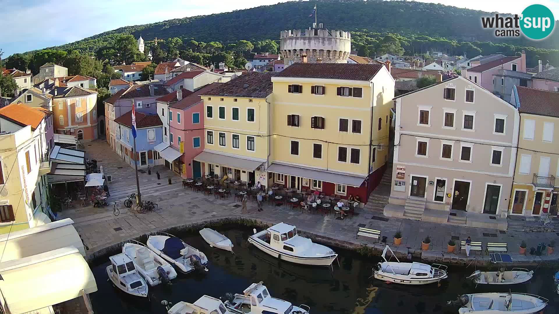 Veli Lošinj web kamera – trgič