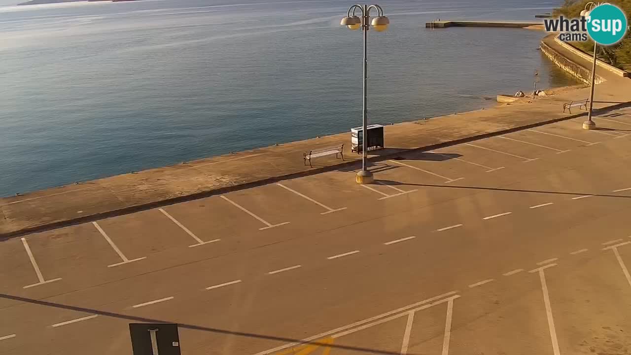 Vodice webcam live – front de mer