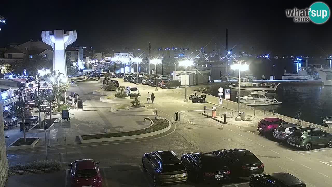 Vodice livecam – marina e il lungomare