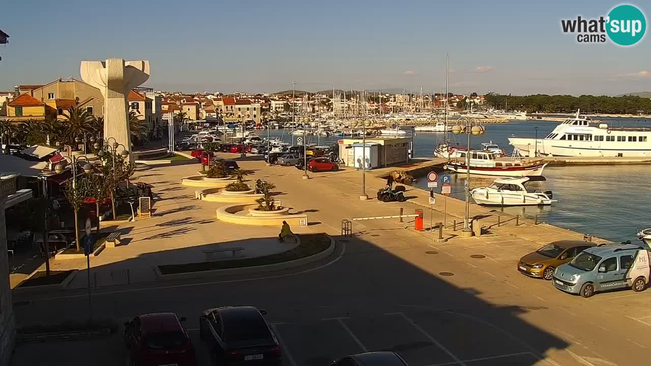 Vodice webcam – marina i meer