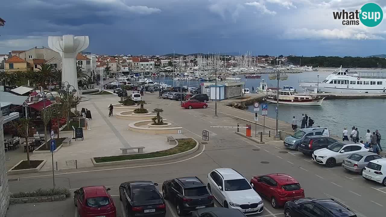 Vodice webcam live – front de mer