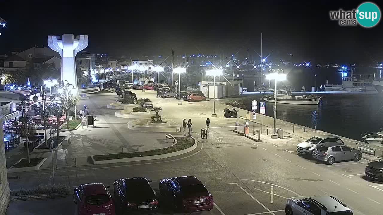 Vodice livecam – marina e il lungomare
