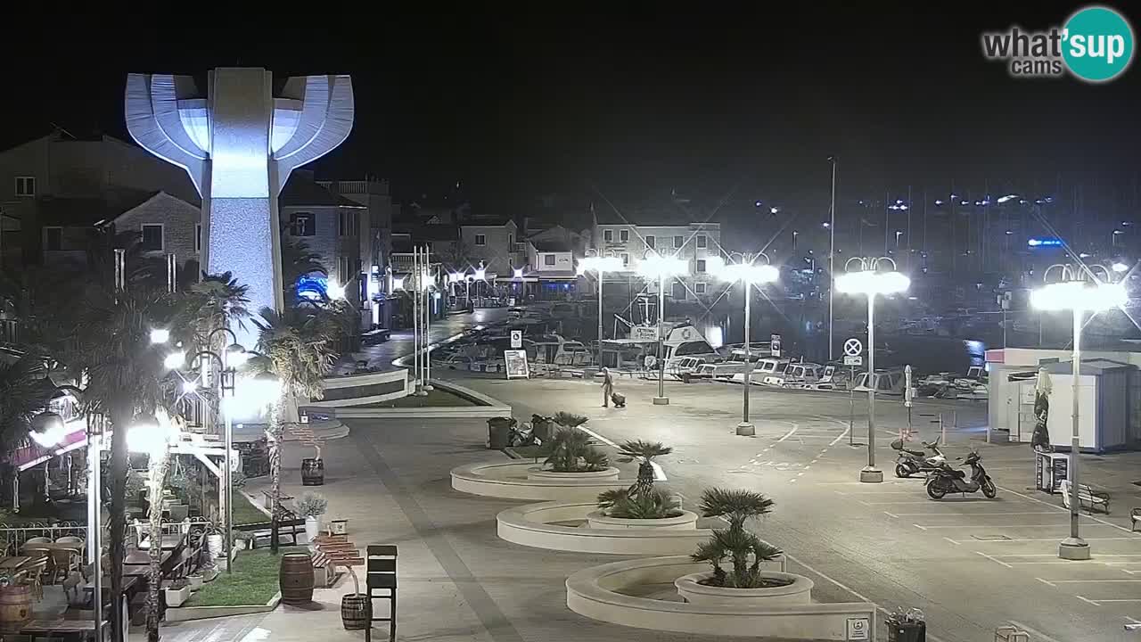 Vodice livecam – marina e il lungomare