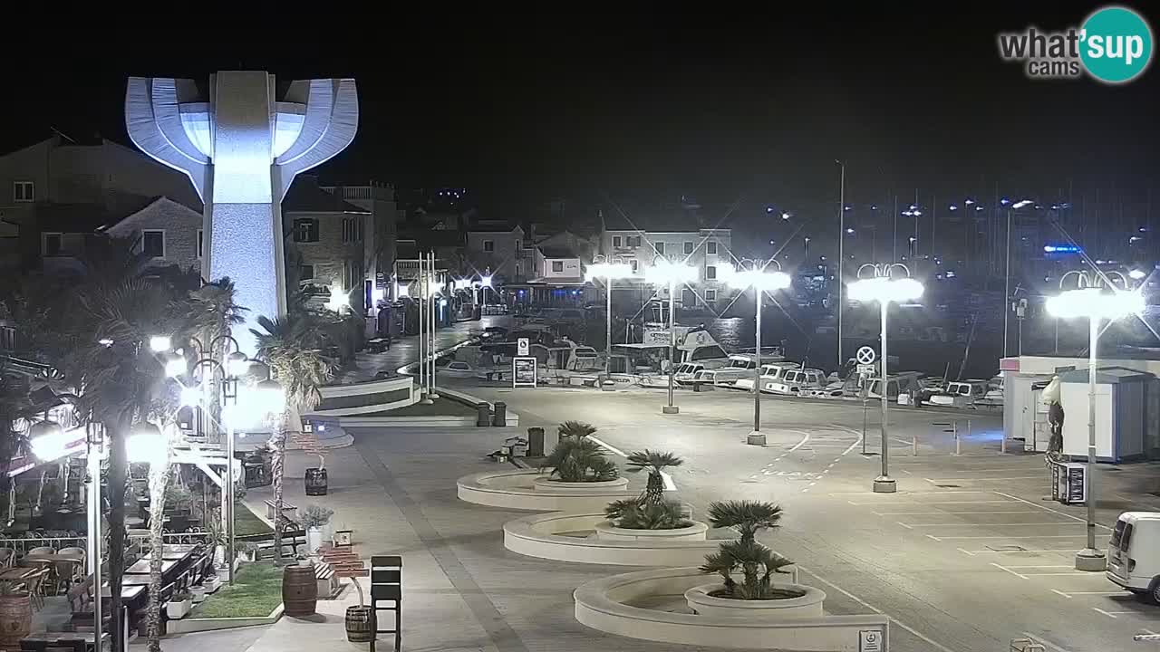 Vodice webcam – marina i meer