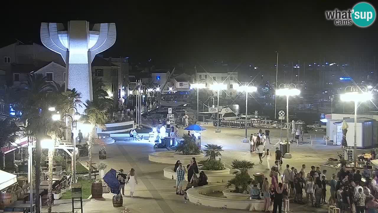 The blue beach in Vodice “Plava plaža”