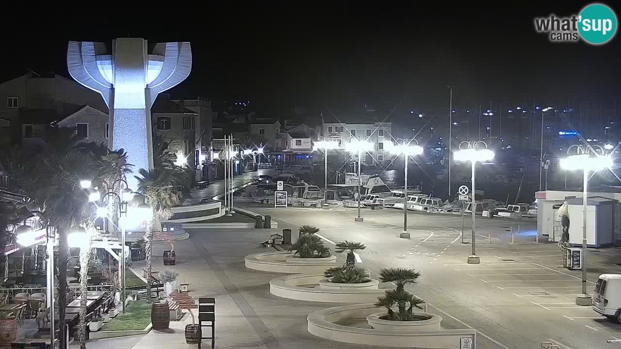 Vodice webcam live – front de mer