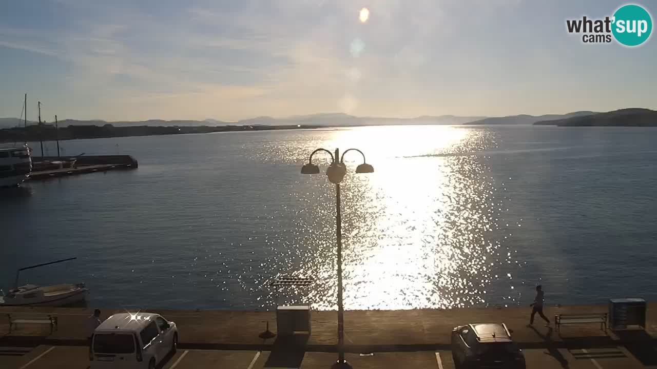 Vodice Live webcam – marina and  seafront