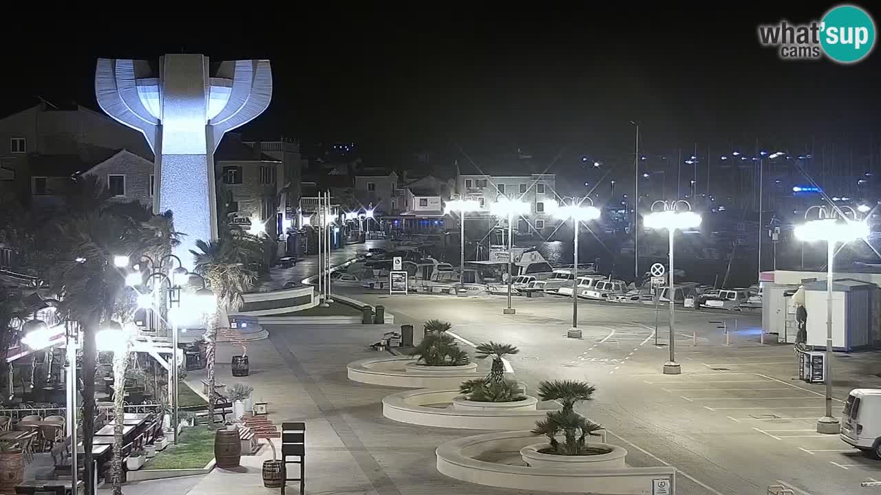 Vodice livecam – marina e il lungomare