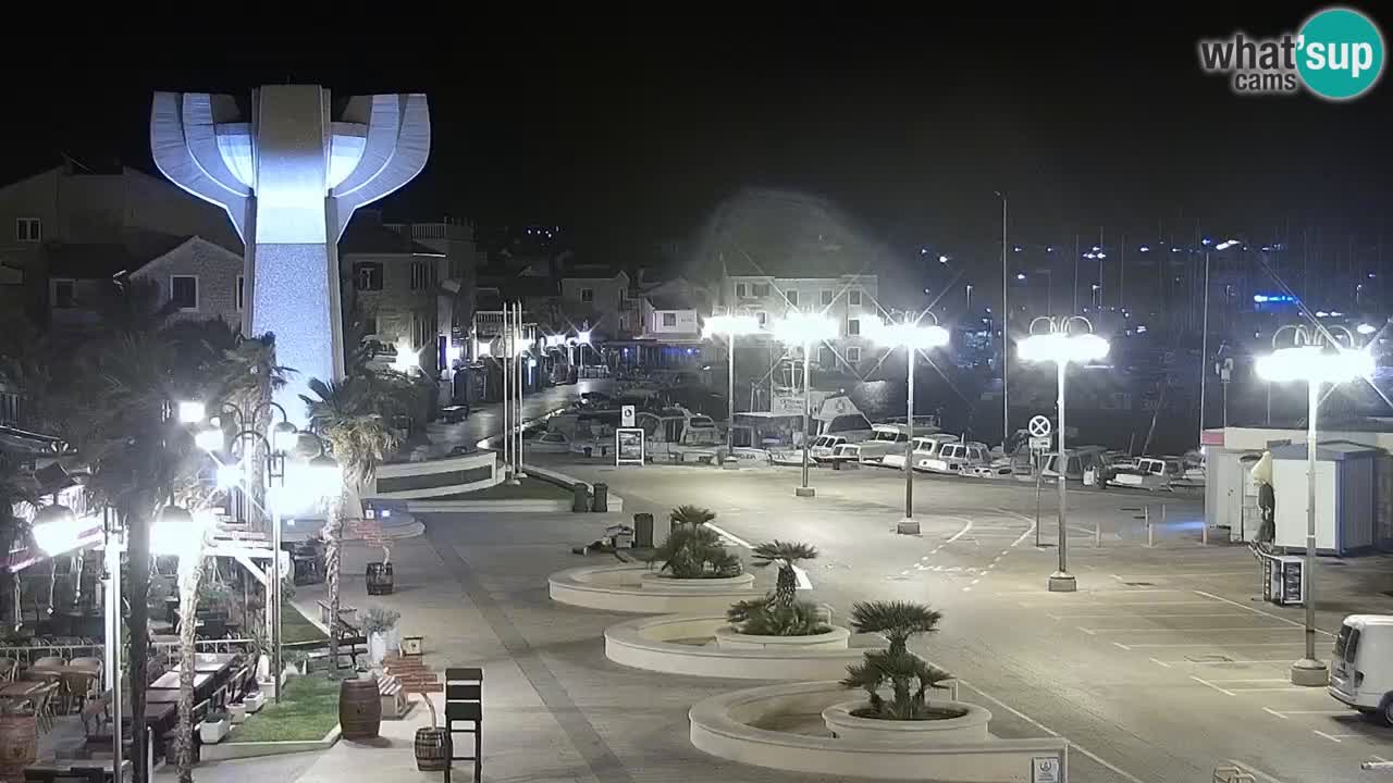 Vodice webcam – marina i meer