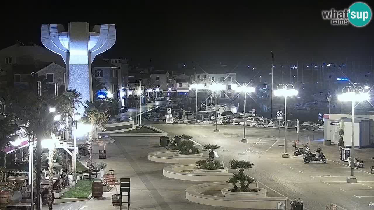 Vodice livecam – marina e il lungomare