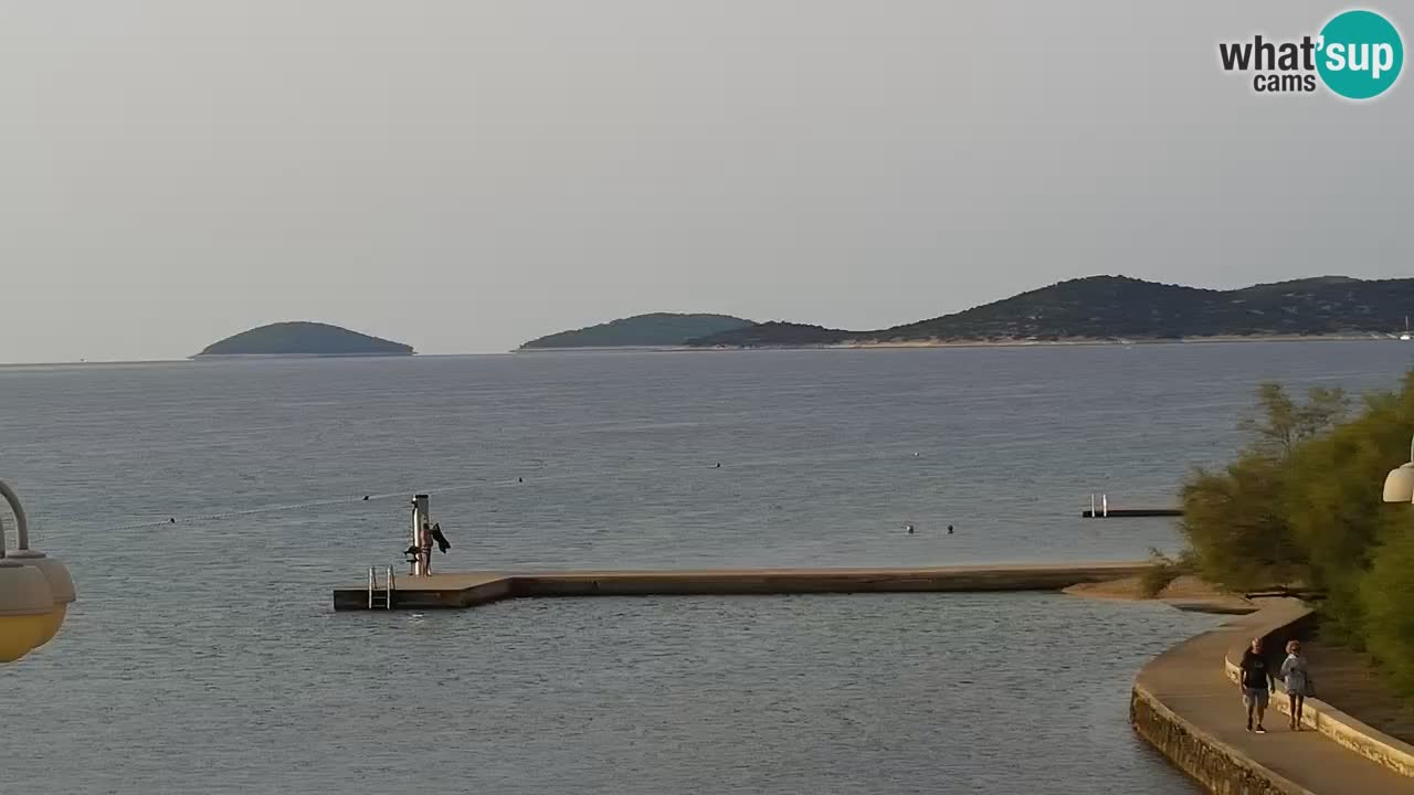 The blue beach in Vodice “Plava plaža”