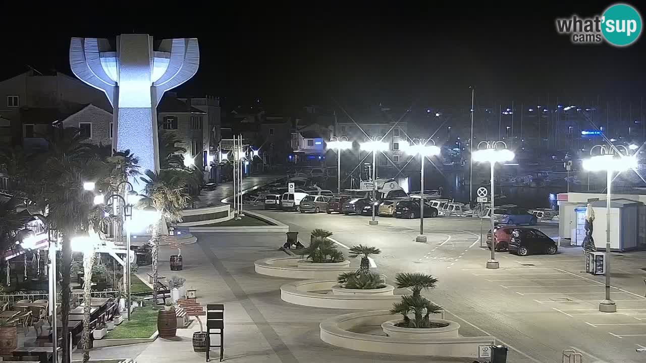 The blue beach in Vodice “Plava plaža”