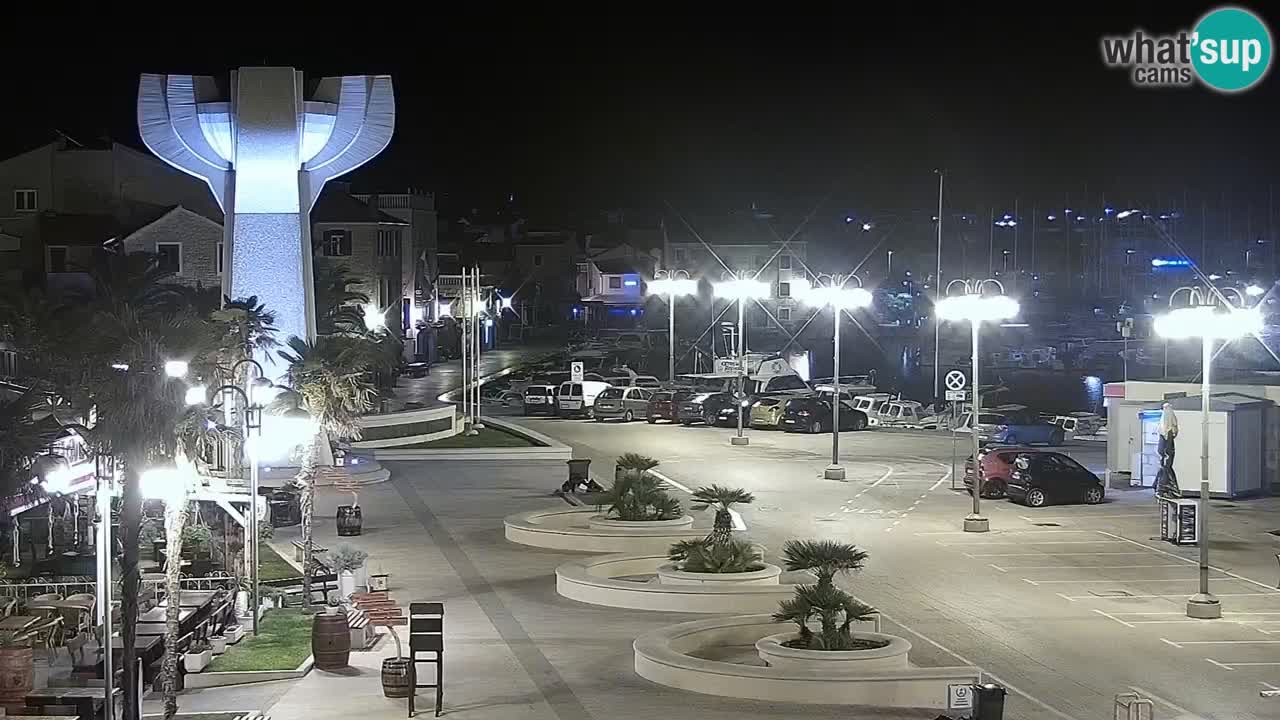 Vodice webcam – marina i meer