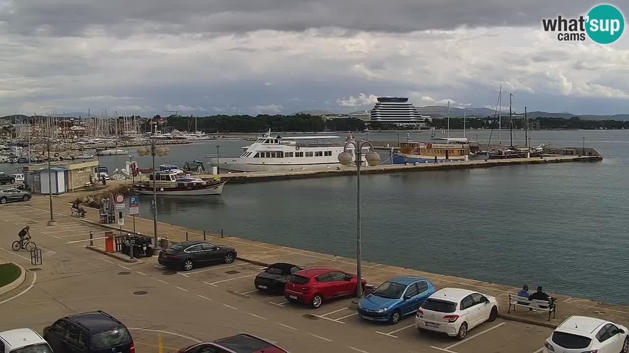 Vodice webcam – marina i meer