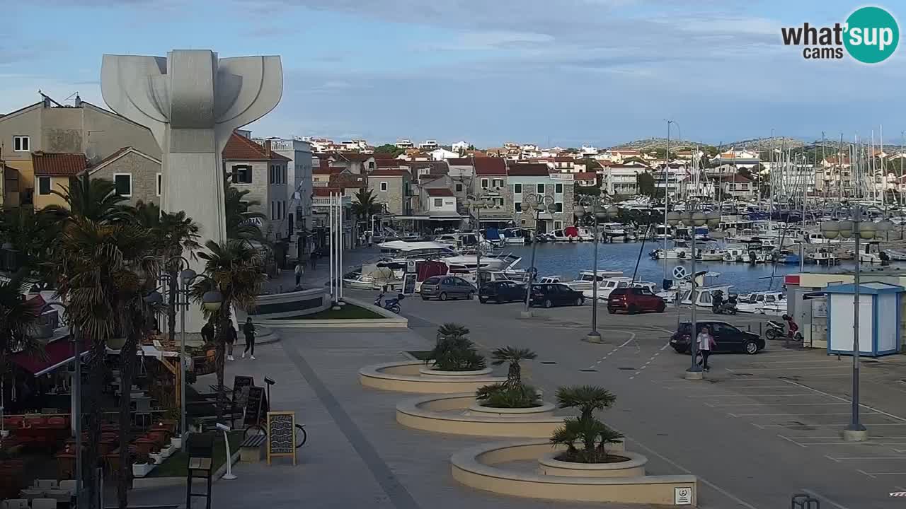 Vodice livecam – marina e il lungomare