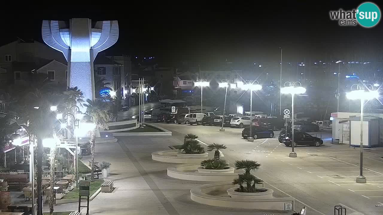 Vodice livecam – marina e il lungomare