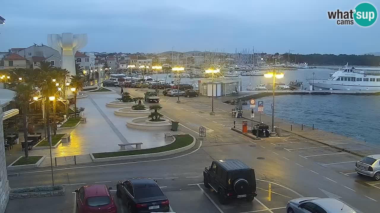 Vodice webcam live – front de mer