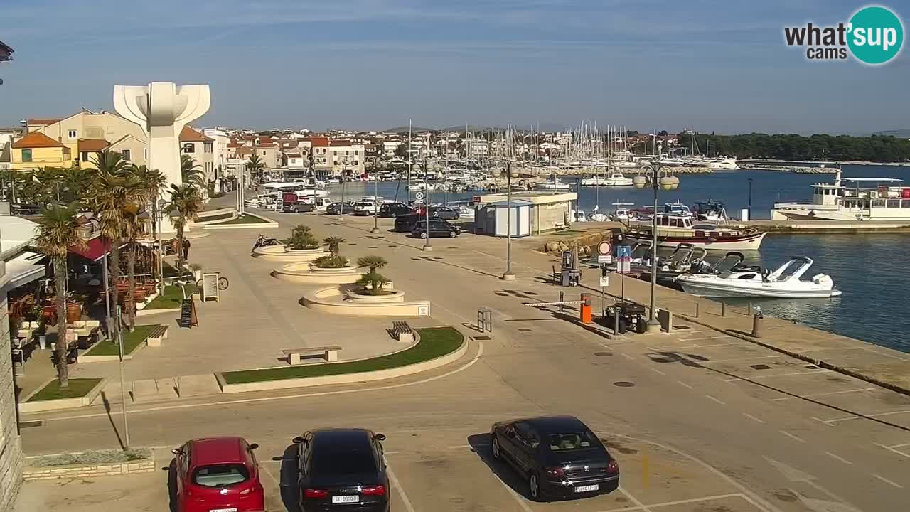 Vodice livecam – marina e il lungomare