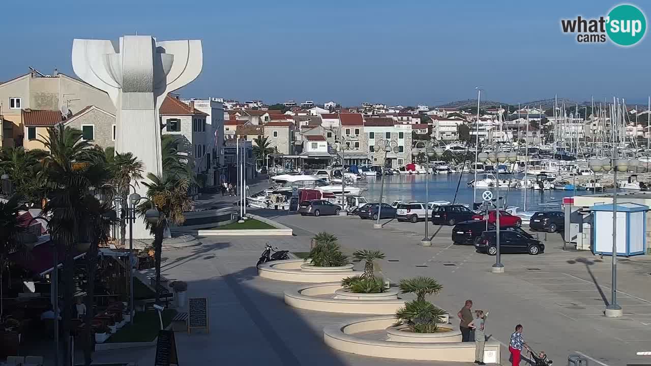 Vodice livecam – marina e il lungomare