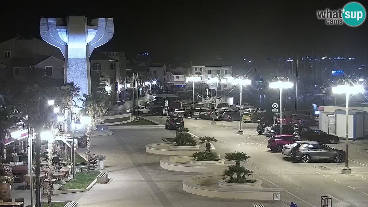 Vodice webcam – marina i meer