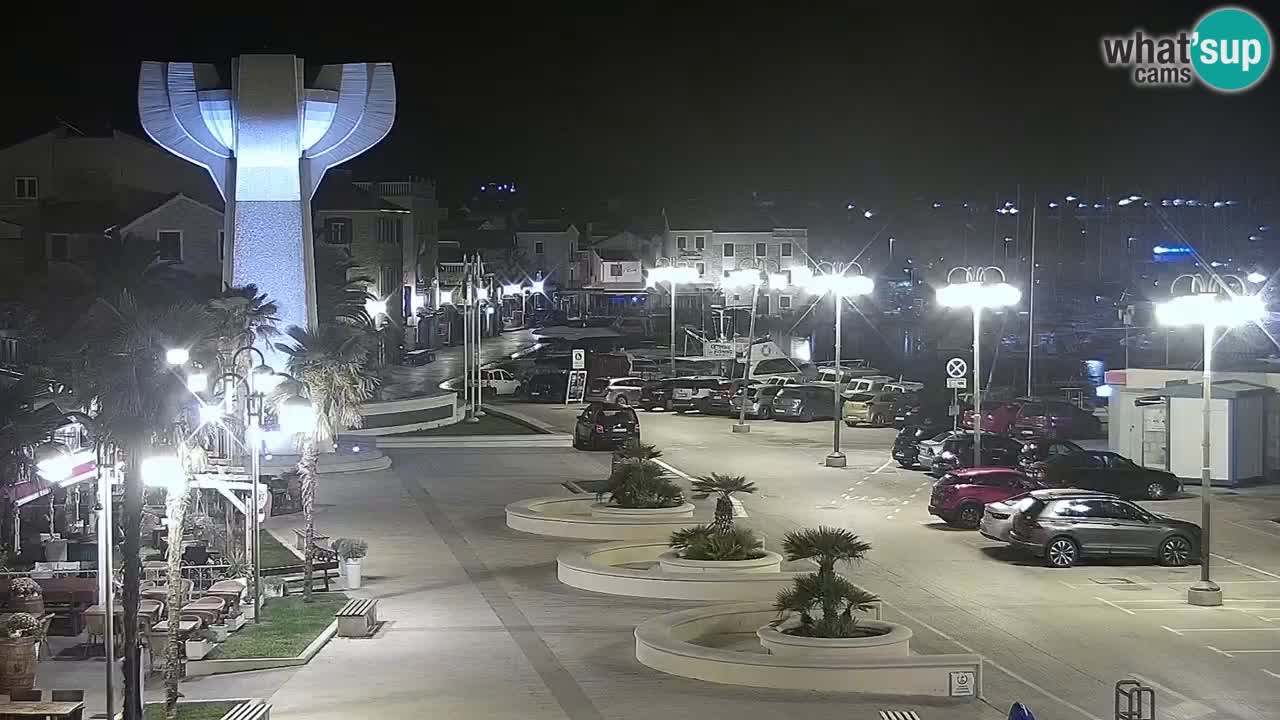 Vodice livecam – marina e il lungomare