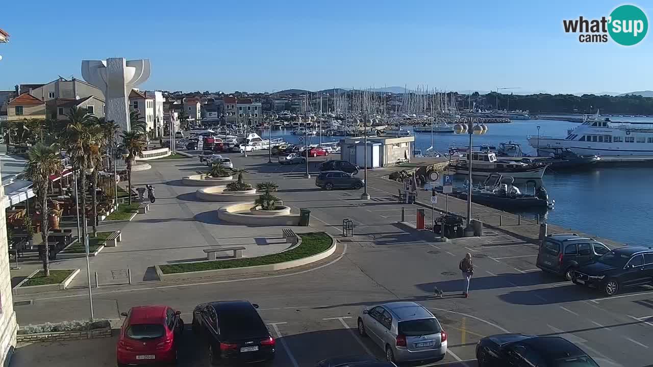 Vodice webcam – marina i meer