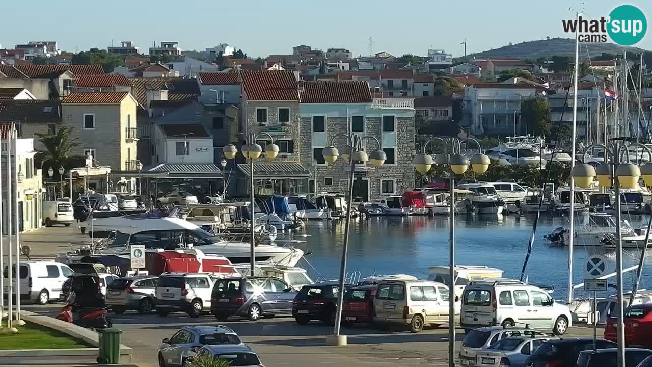 Vodice webcam live – front de mer