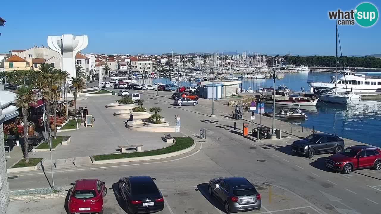 Vodice webcam live – front de mer