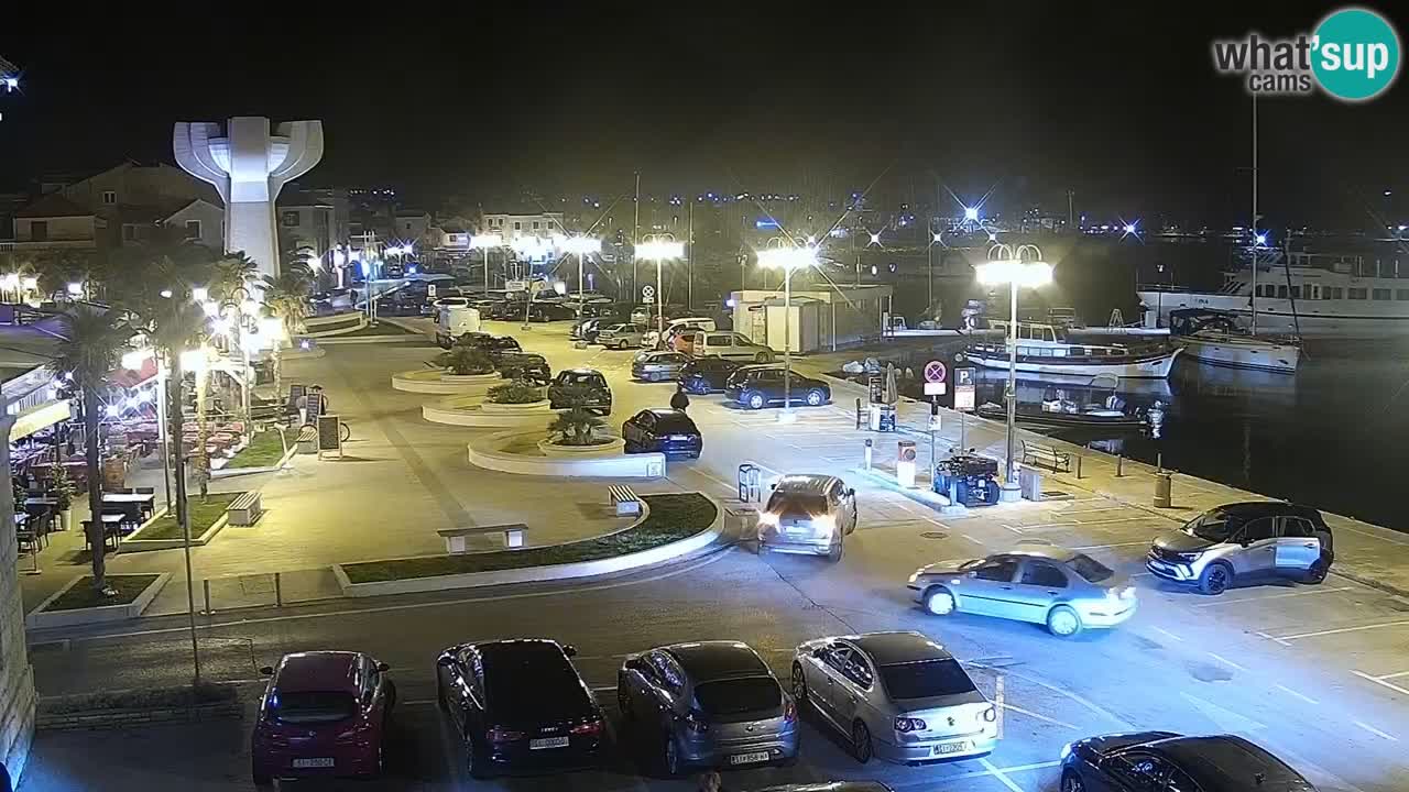 Vodice webcam – marina i meer