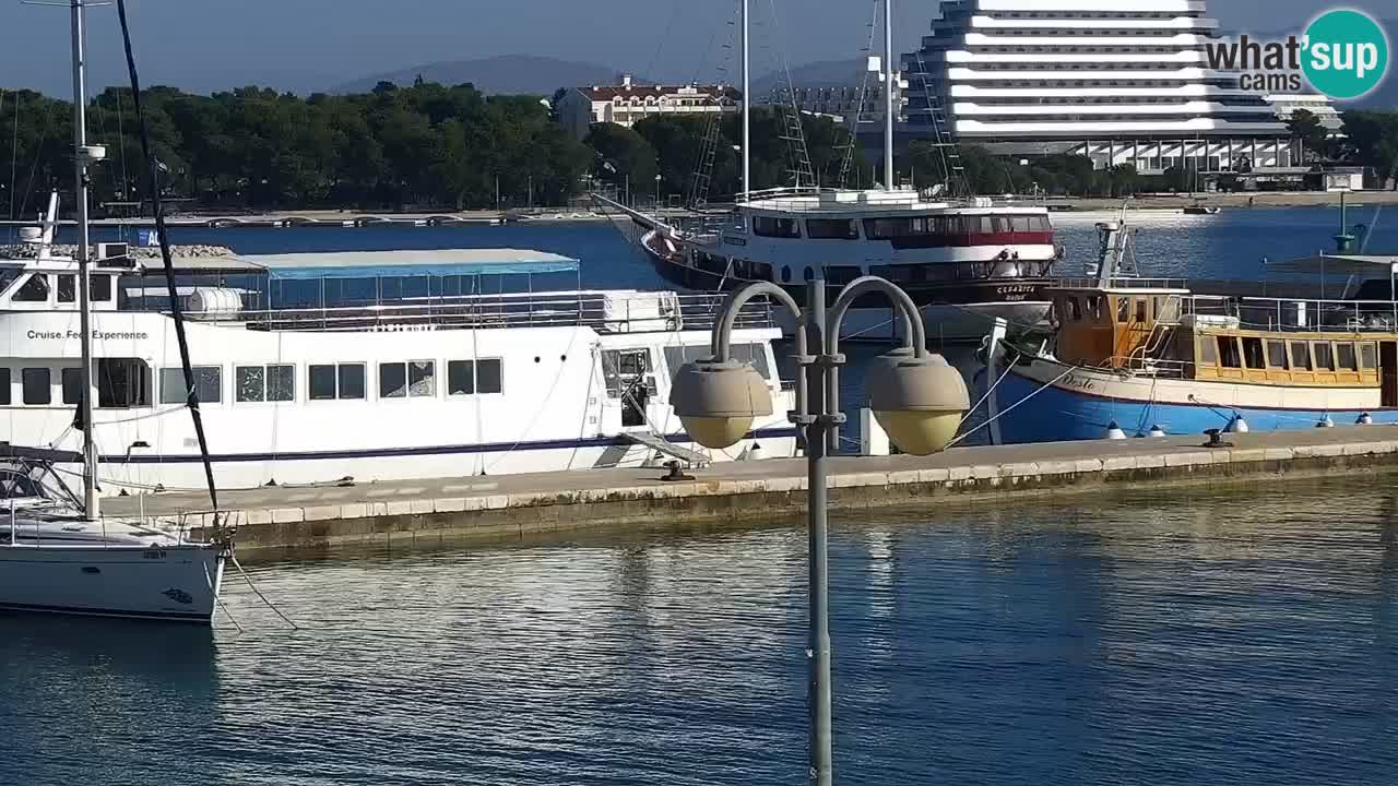 Vodice web kamera – marina i riva