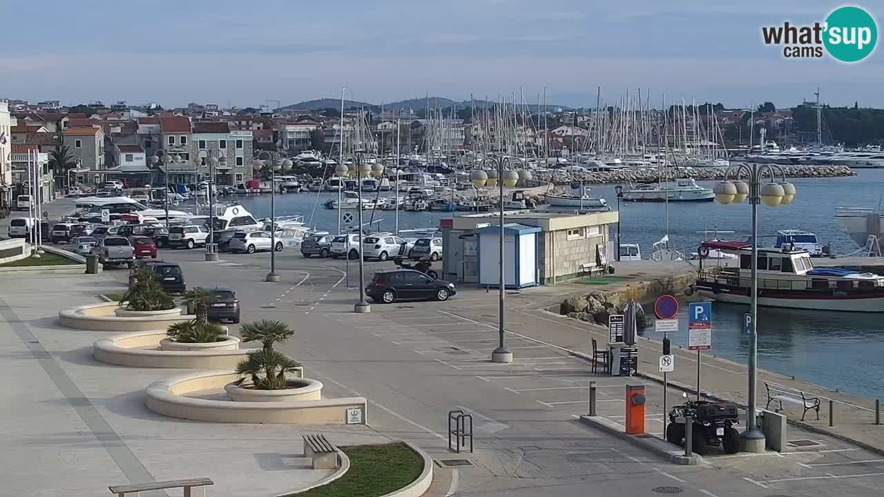 Vodice livecam – marina e il lungomare