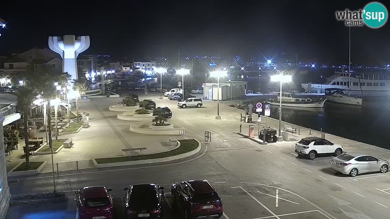 Vodice webcam – marina i meer