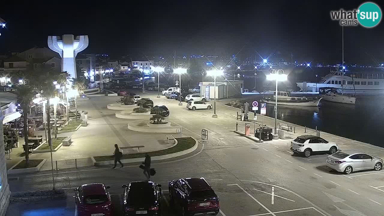 Vodice livecam – marina e il lungomare