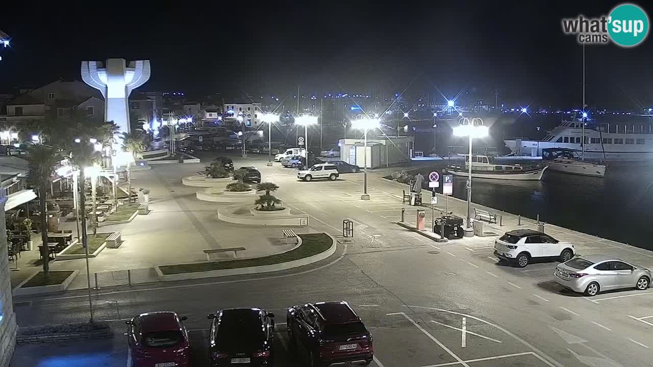 Vodice webcam – marina i meer