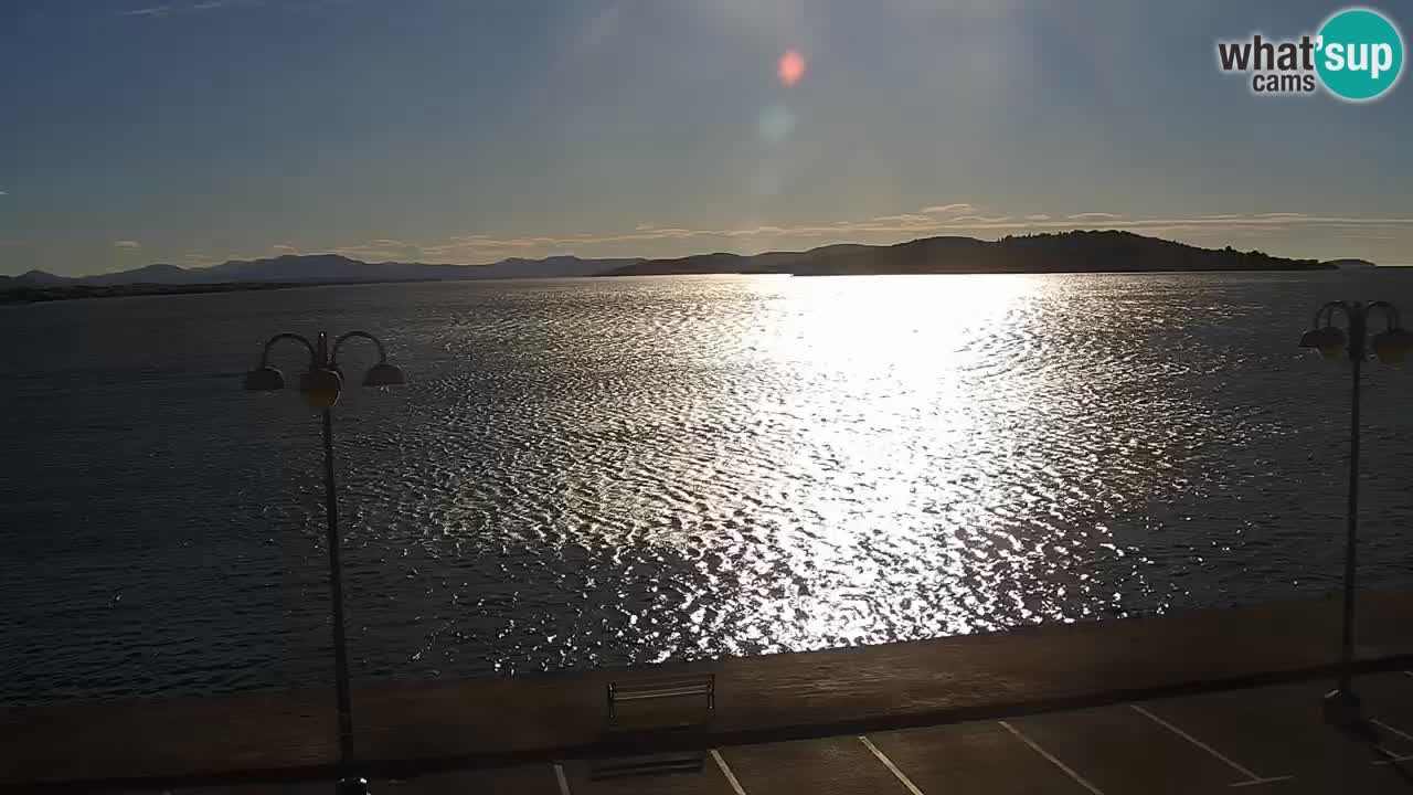 Vodice spletna kamera – marina in riva