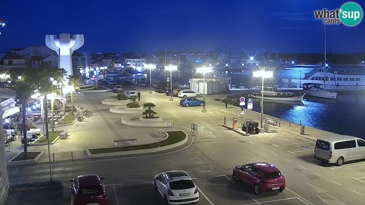 Vodice webcam – marina i meer