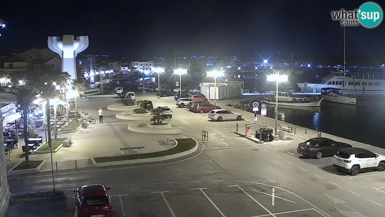 Vodice webcam – marina i meer