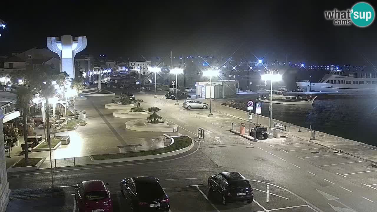 Vodice livecam – marina e il lungomare