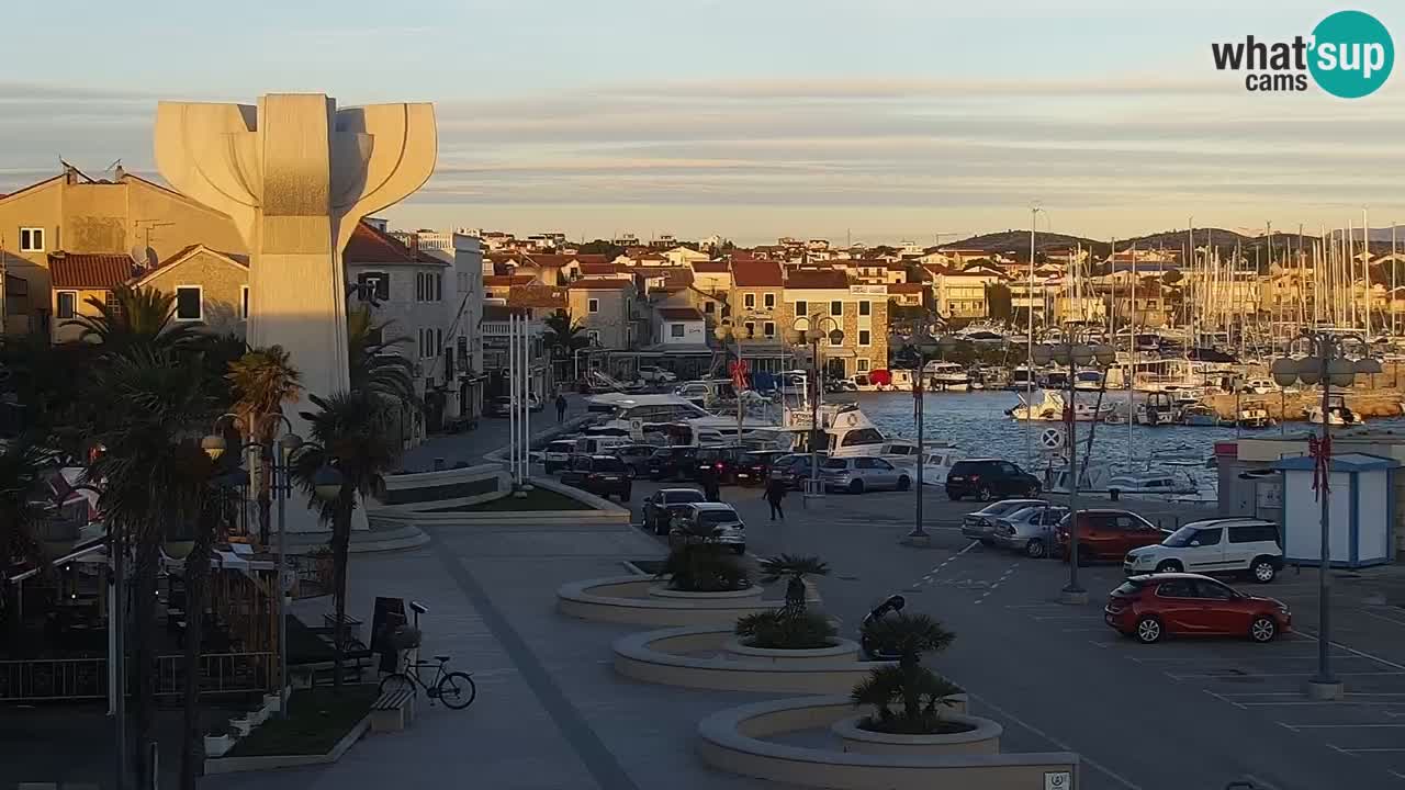 Vodice livecam – marina e il lungomare