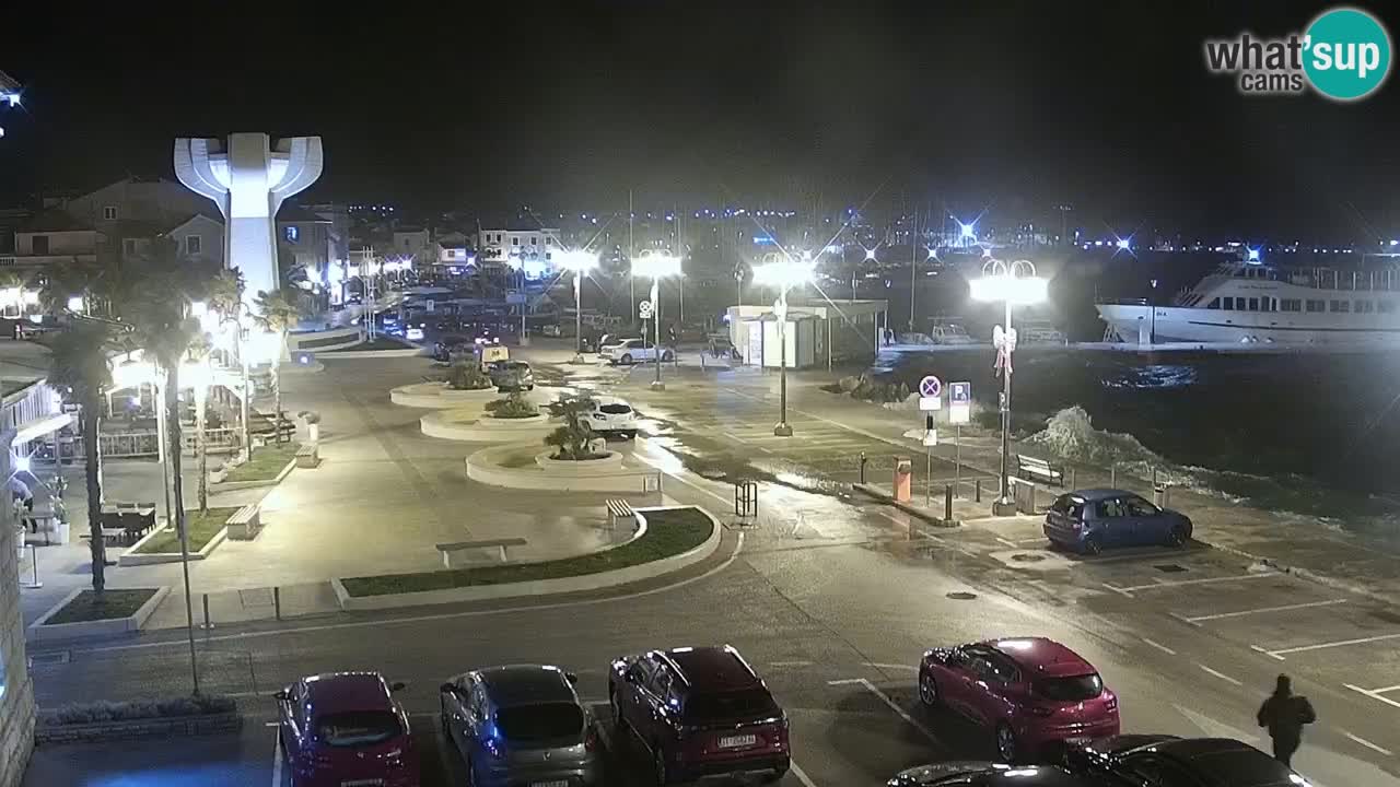 Vodice webcam – marina i meer