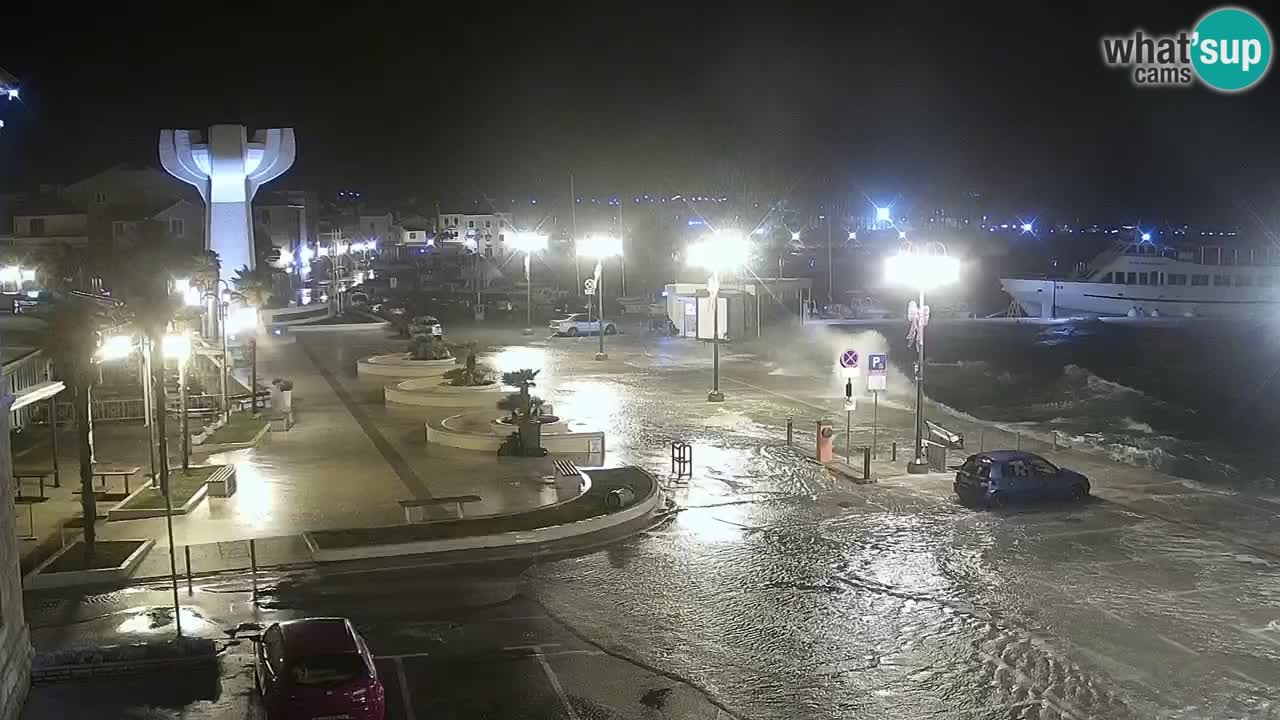 Vodice livecam – marina e il lungomare