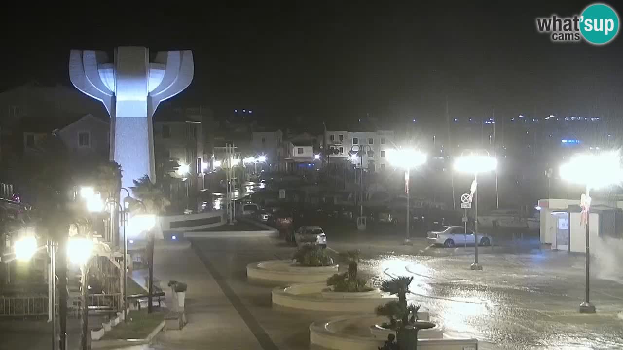 Vodice webcam – marina i meer