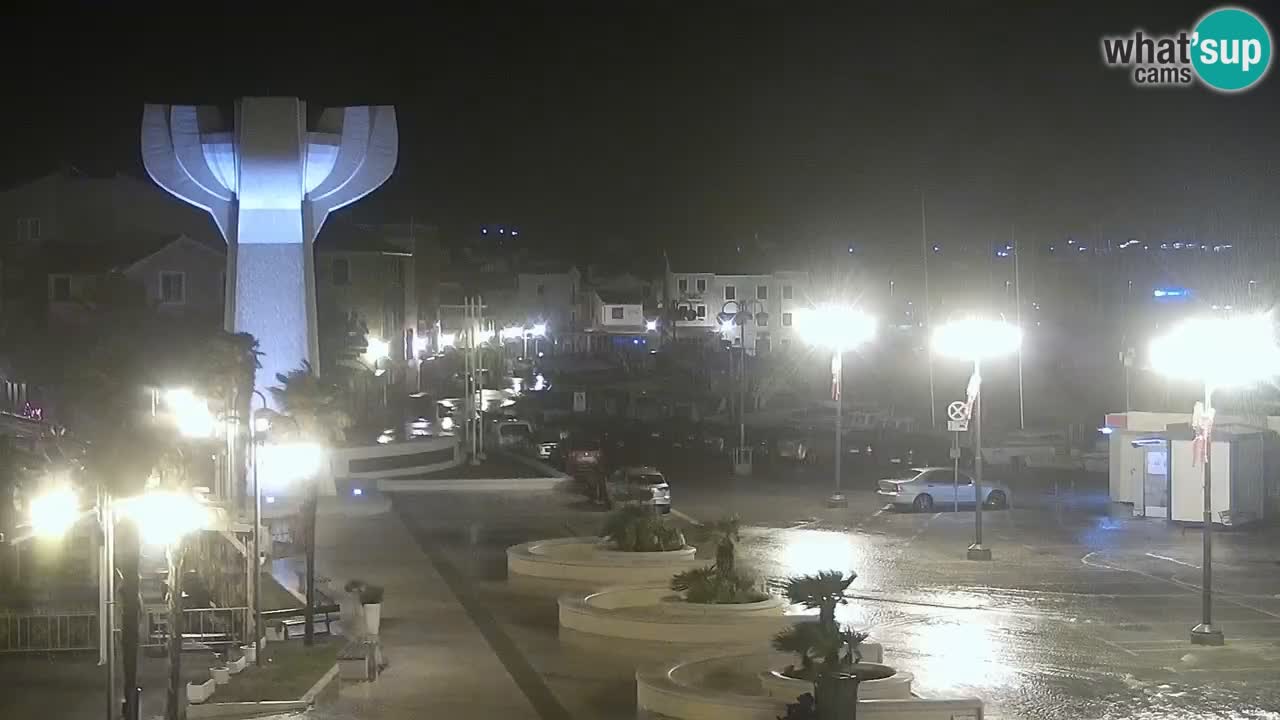 Vodice livecam – marina e il lungomare